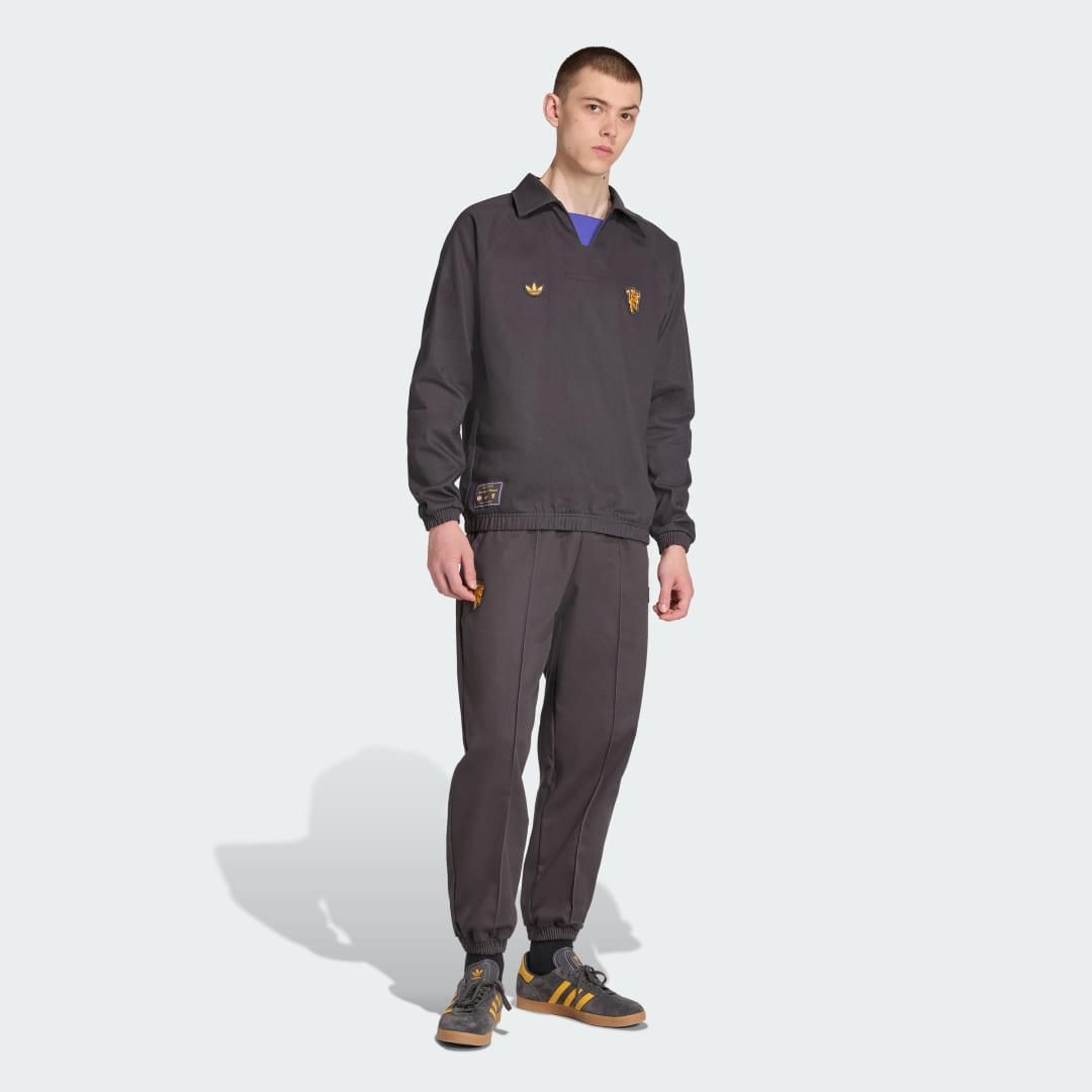 Adidas Manchester United Terrace Icons Drill Shirt