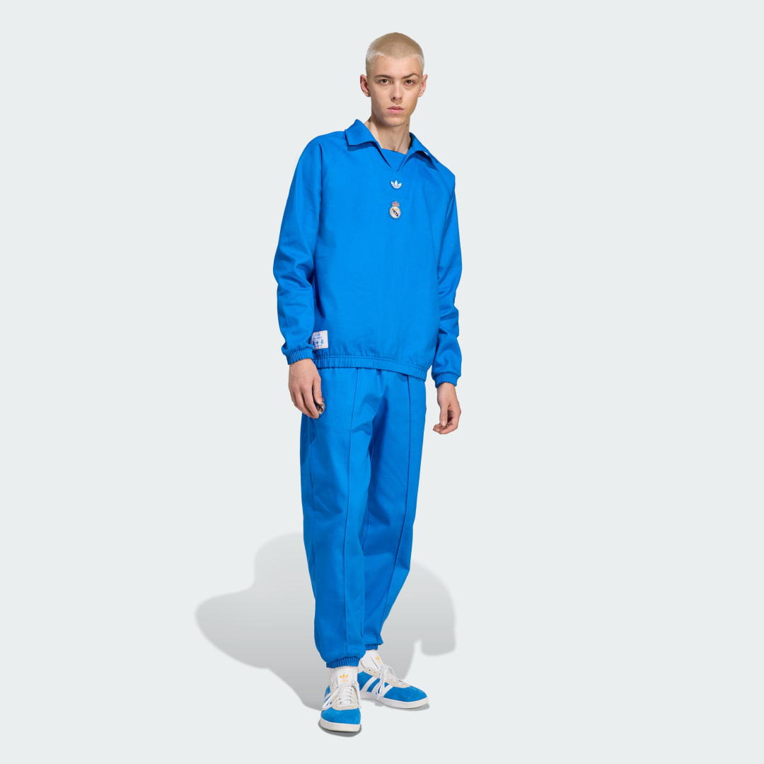 Adidas Real Madrid Terrace Icons Drill Shirt