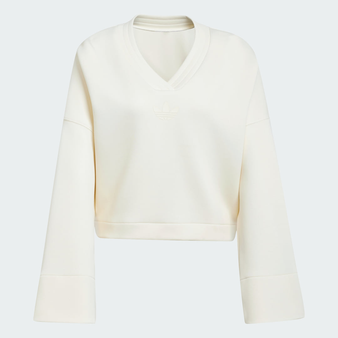 Adidas Deep V-Neck Sweatshirt