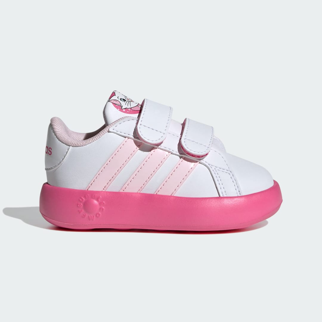 Image of adidas Grand Court 2.0 Marie Tennis Sportswear Shoes Cloud White 10K - kids Lifestyle,Tennis Athletic & Sneakers