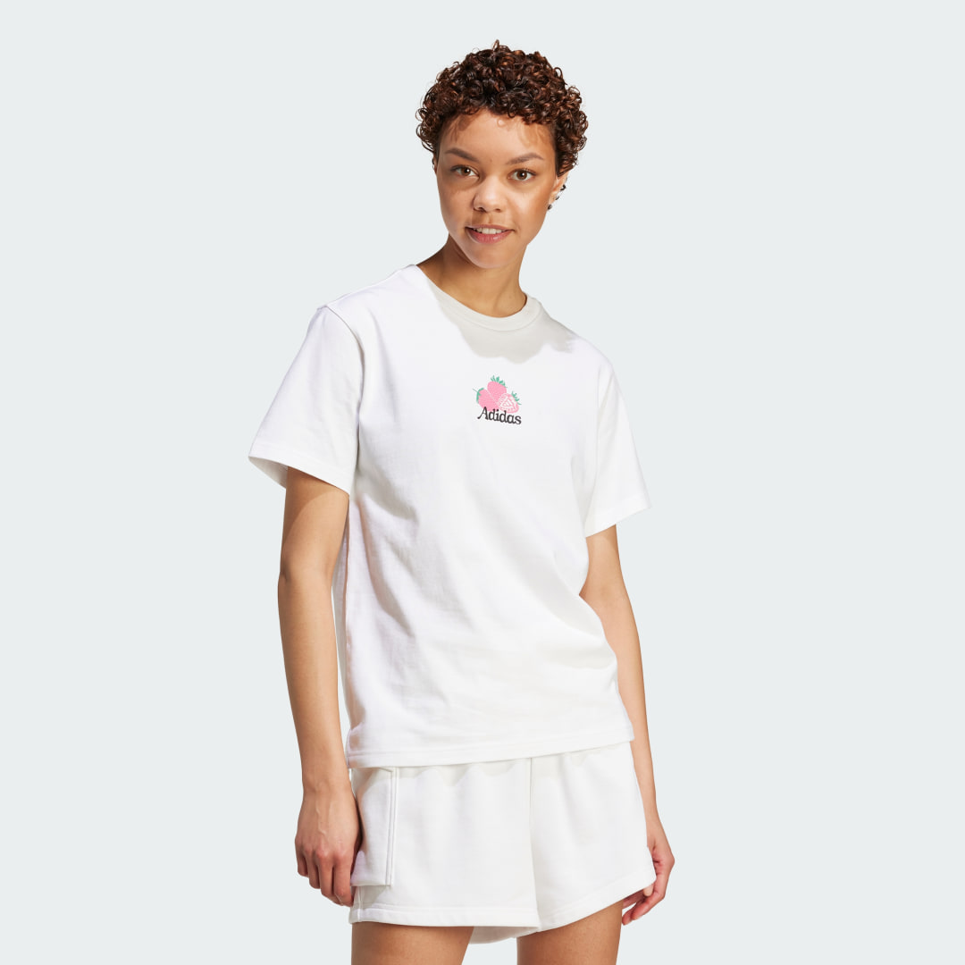 Adidas Farmers Market Strawberry Graphic T-Shirt