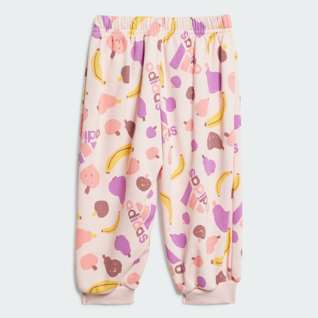 Adidas Essentials Allover Print Joggingpak Kids