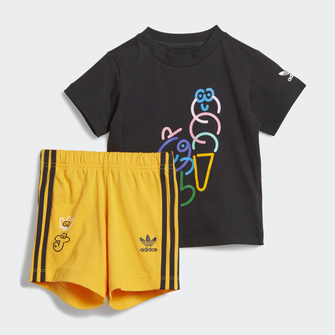 Ensemble short et t-shirt adidas x James Jarvis