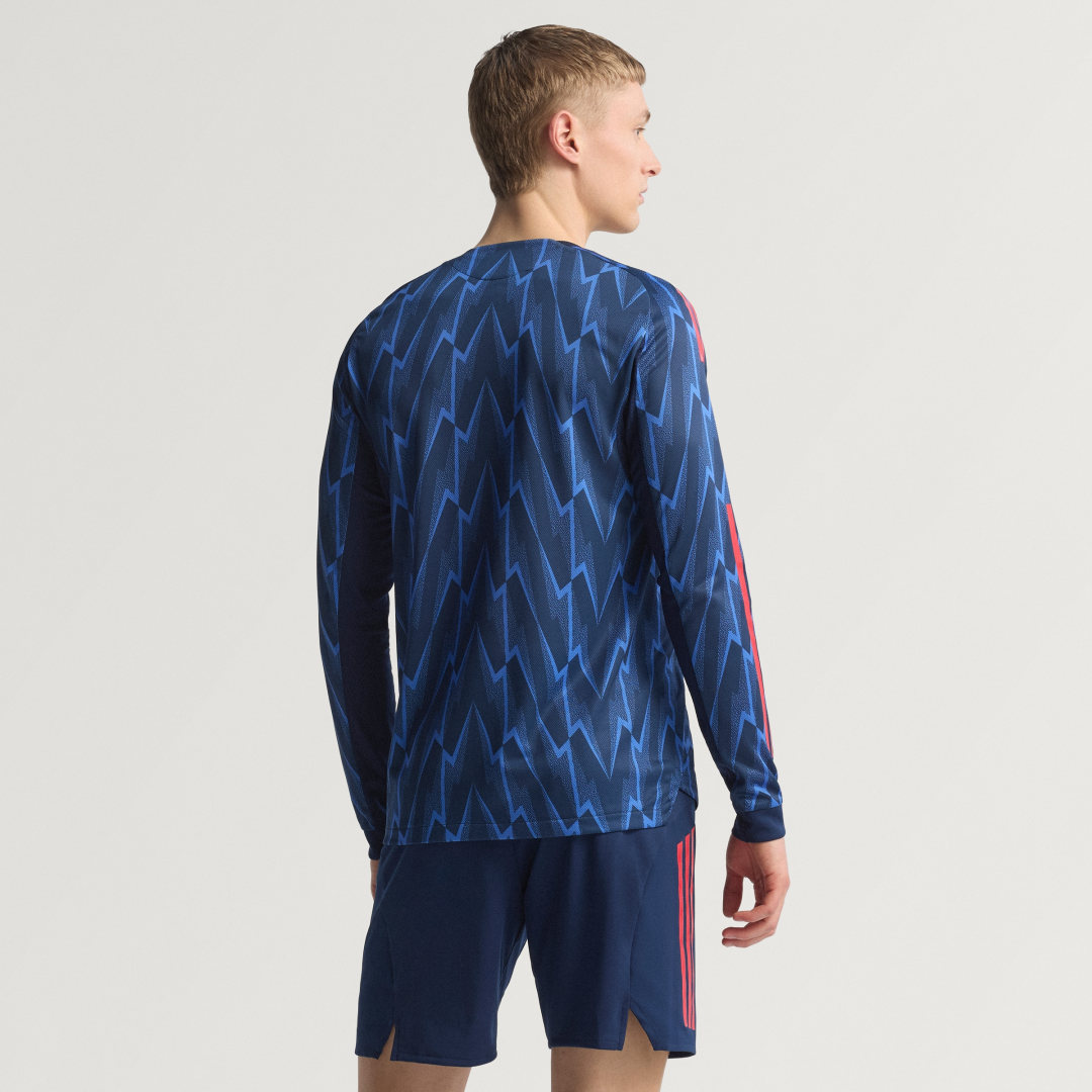 Adidas Arsenal 25 26 Authentiek Uitshirt met Lange Mouwen