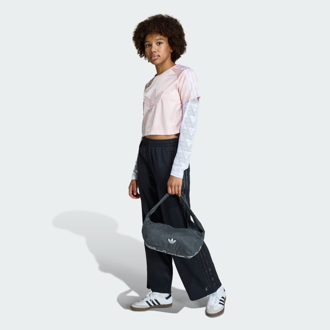 PANTALON EN DENTELLE COUPE LARGE - vue 7