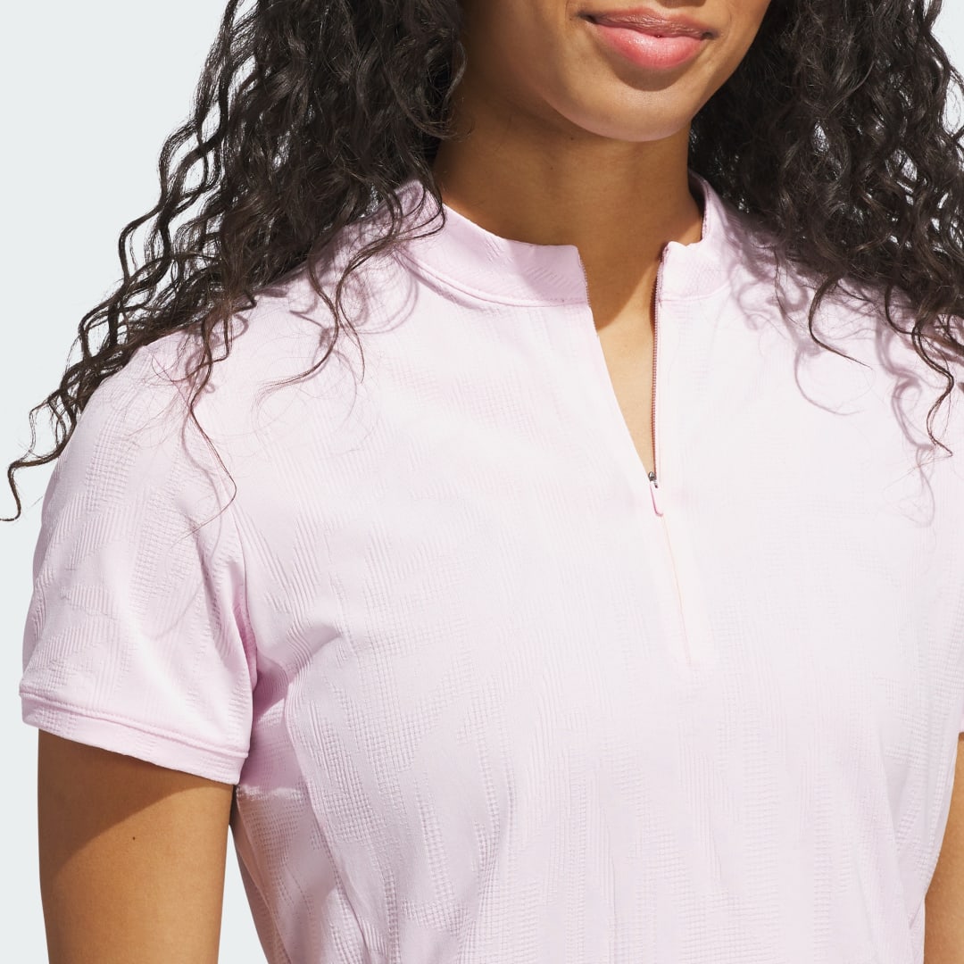 Adidas Go-to Jacquard Short Sleeve Poloshirt