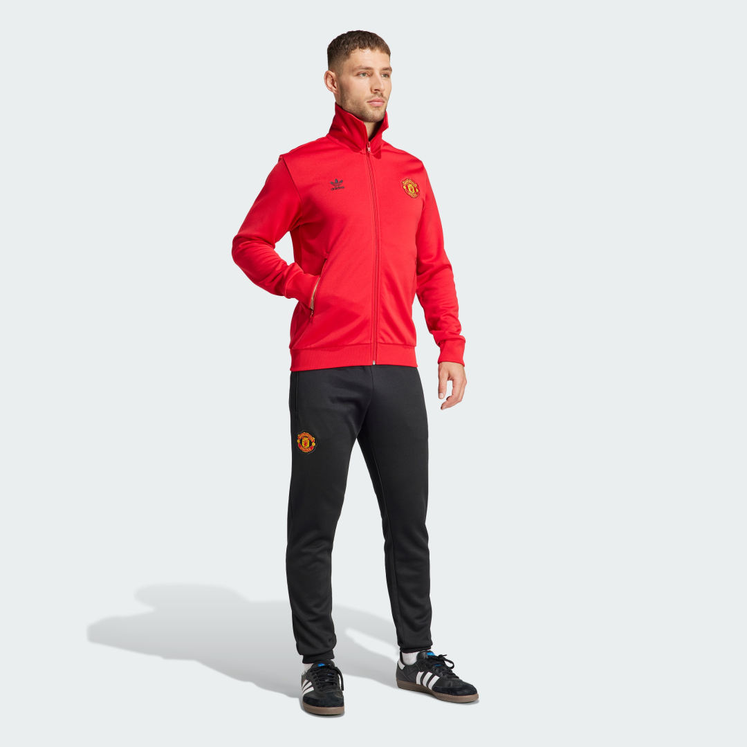 Adidas Performance Manchester United Essentials Trefoil Sportjack