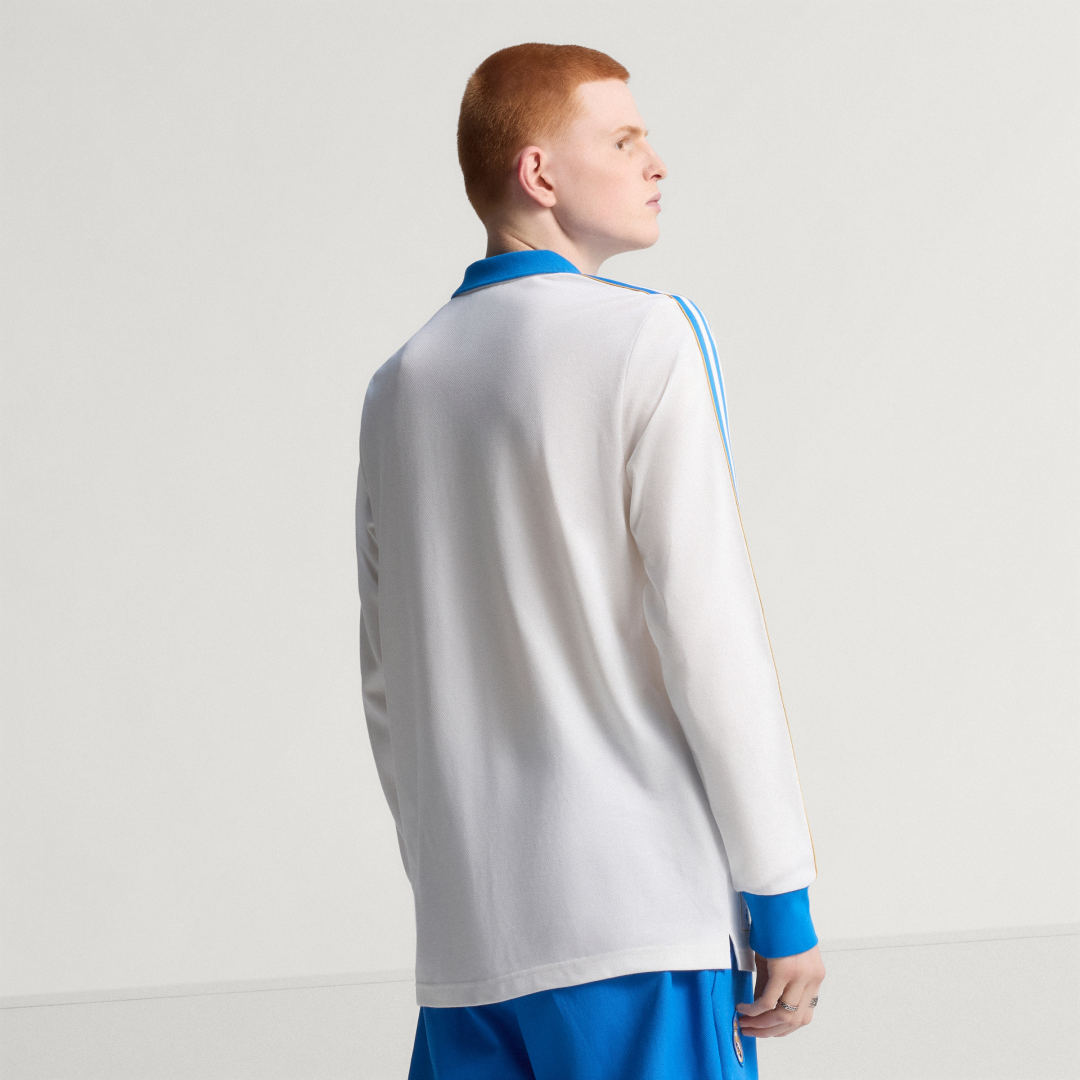 Adidas Real Madrid Terrace Icons Longsleeve Poloshirt