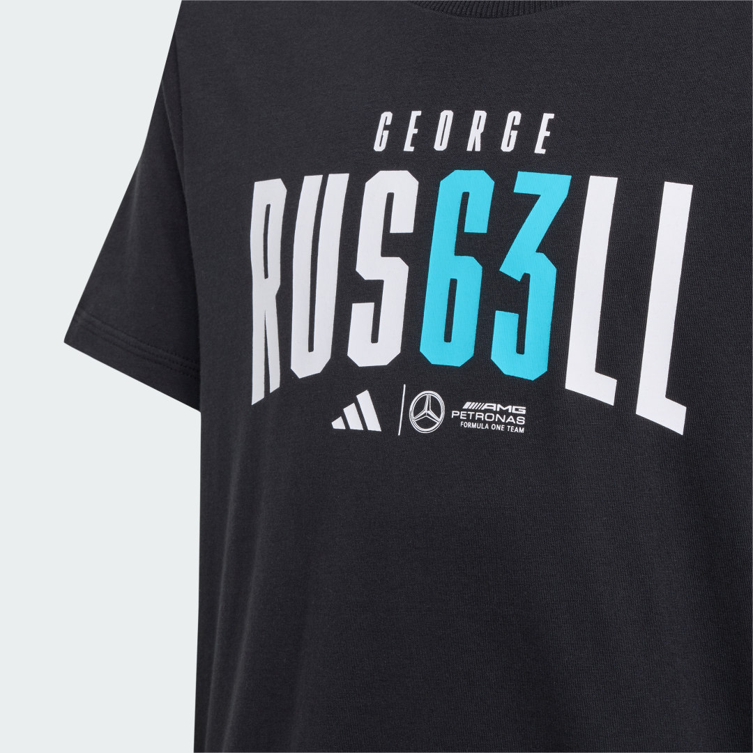 Adidas Mercedes AMG Petronas Formula One Team George Russell T-shirt Kids
