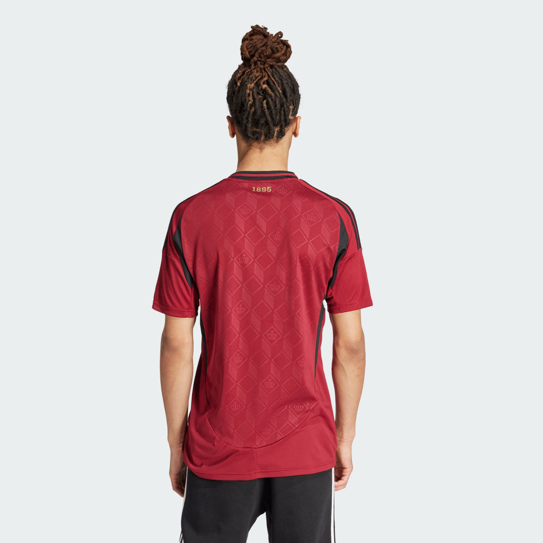 Maillots de corps adidas Maillot Domicile Belgique Euro 2024 EU - vue 3