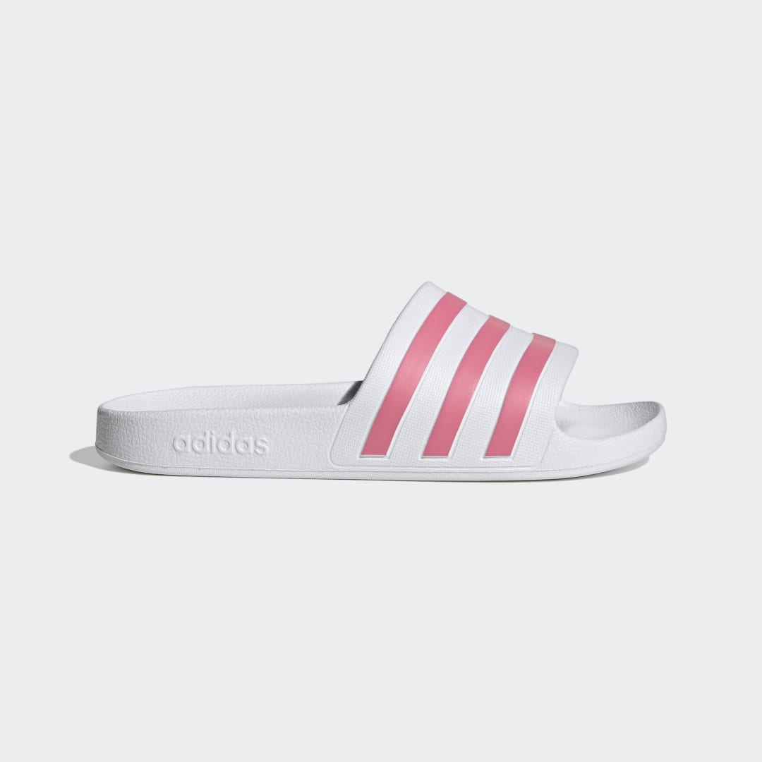 adidas Adilette Aqua Slides Cloud White 8 Womens