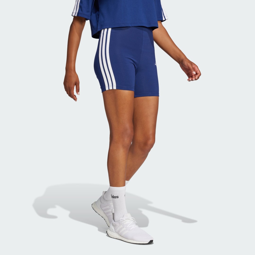 Adidas Essentials 3-Stripes High Waisted Biker Short