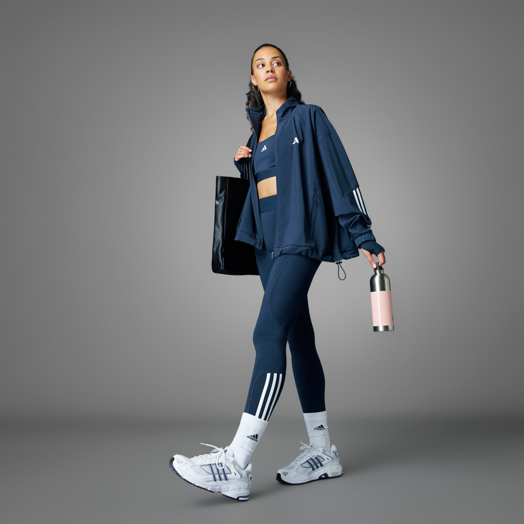 Thumbnail - Hyperglam Full-Length Ribbed Leggings