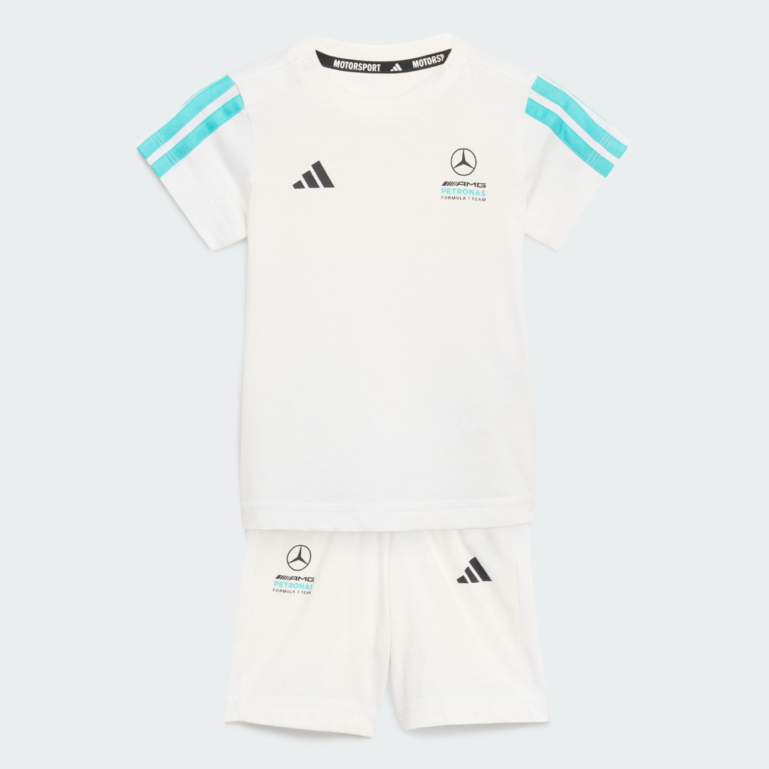 ENSEMBLE BÉBÉ MANCHES COURTES MERCEDES AMG PETRONAS FORMULA1 TEAM DNA
