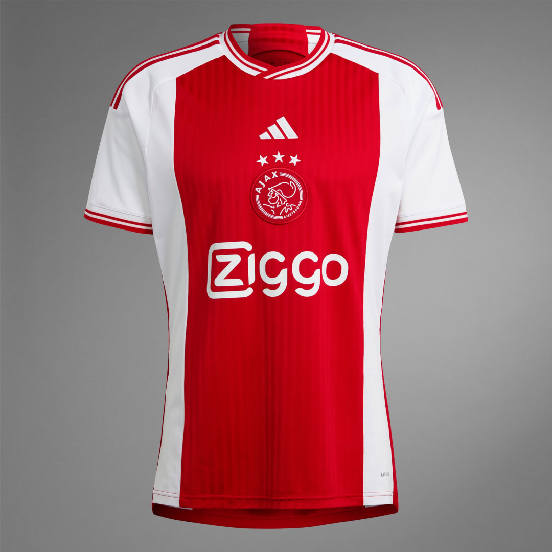 adidas Camiseta Local Ajax Amsterdam 23/24 Hombre, Blanco