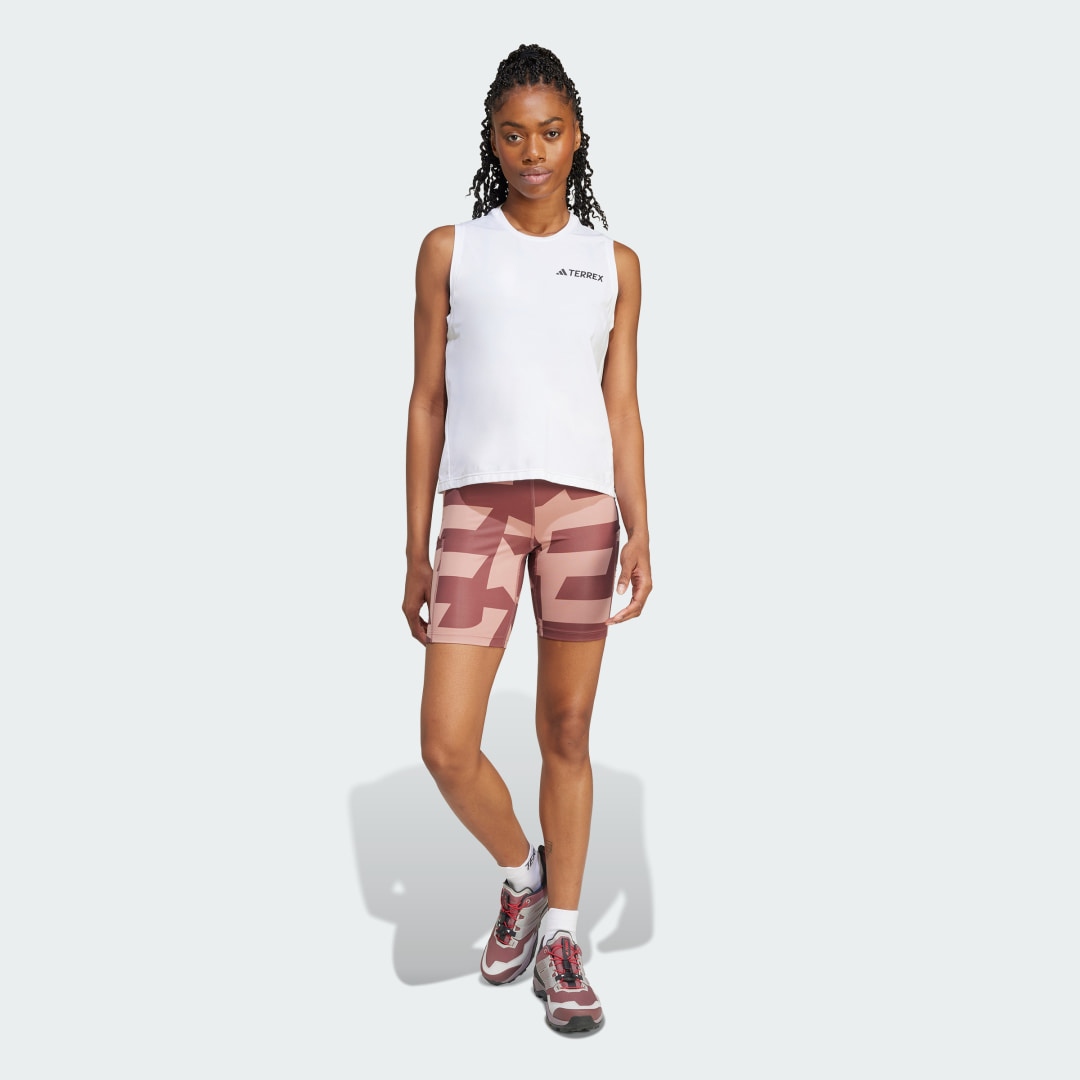 Adidas Terrex Multi 8-inch Strakke Short Printed