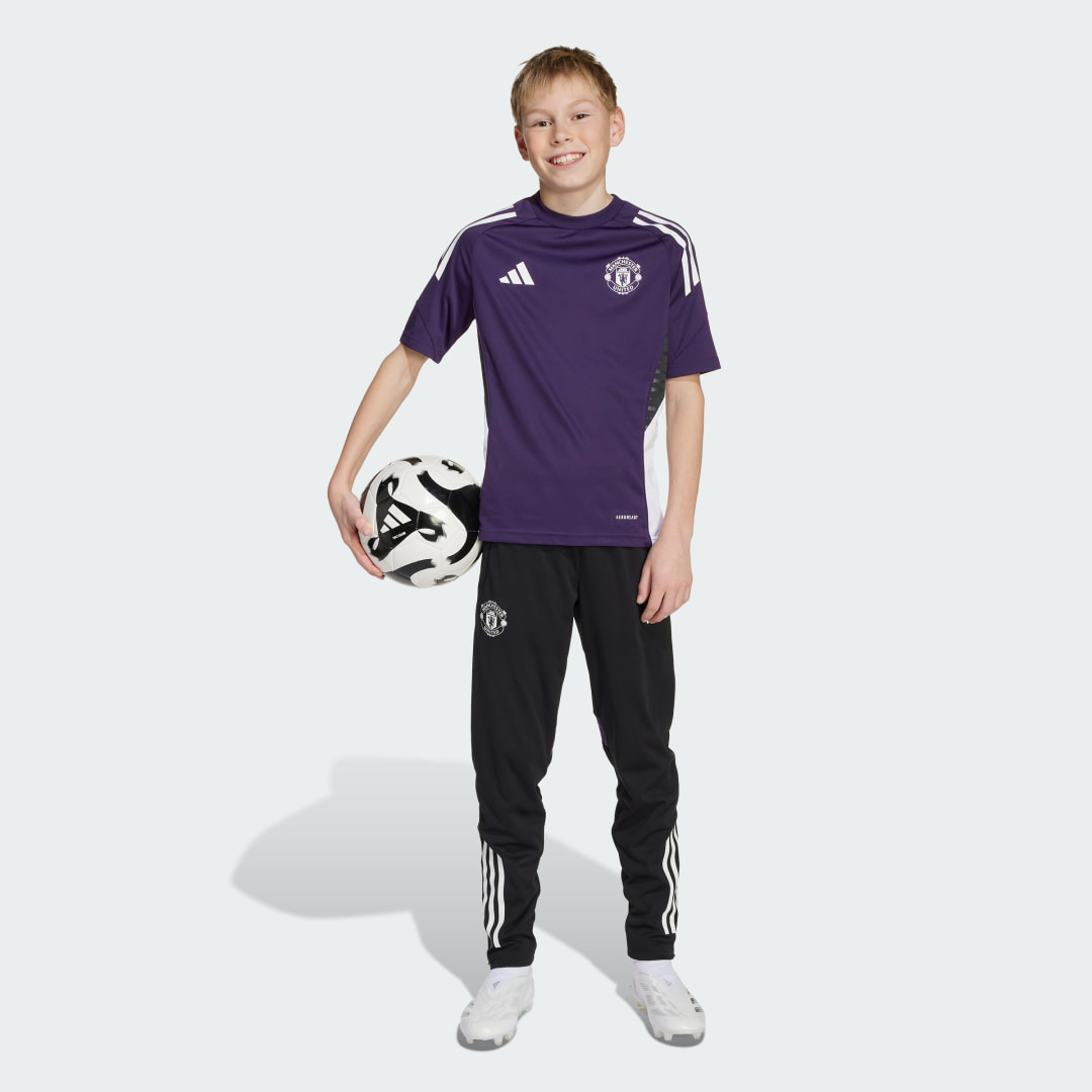 Adidas Manchester United Tiro 25 Competition Training Voetbalshirt Kids