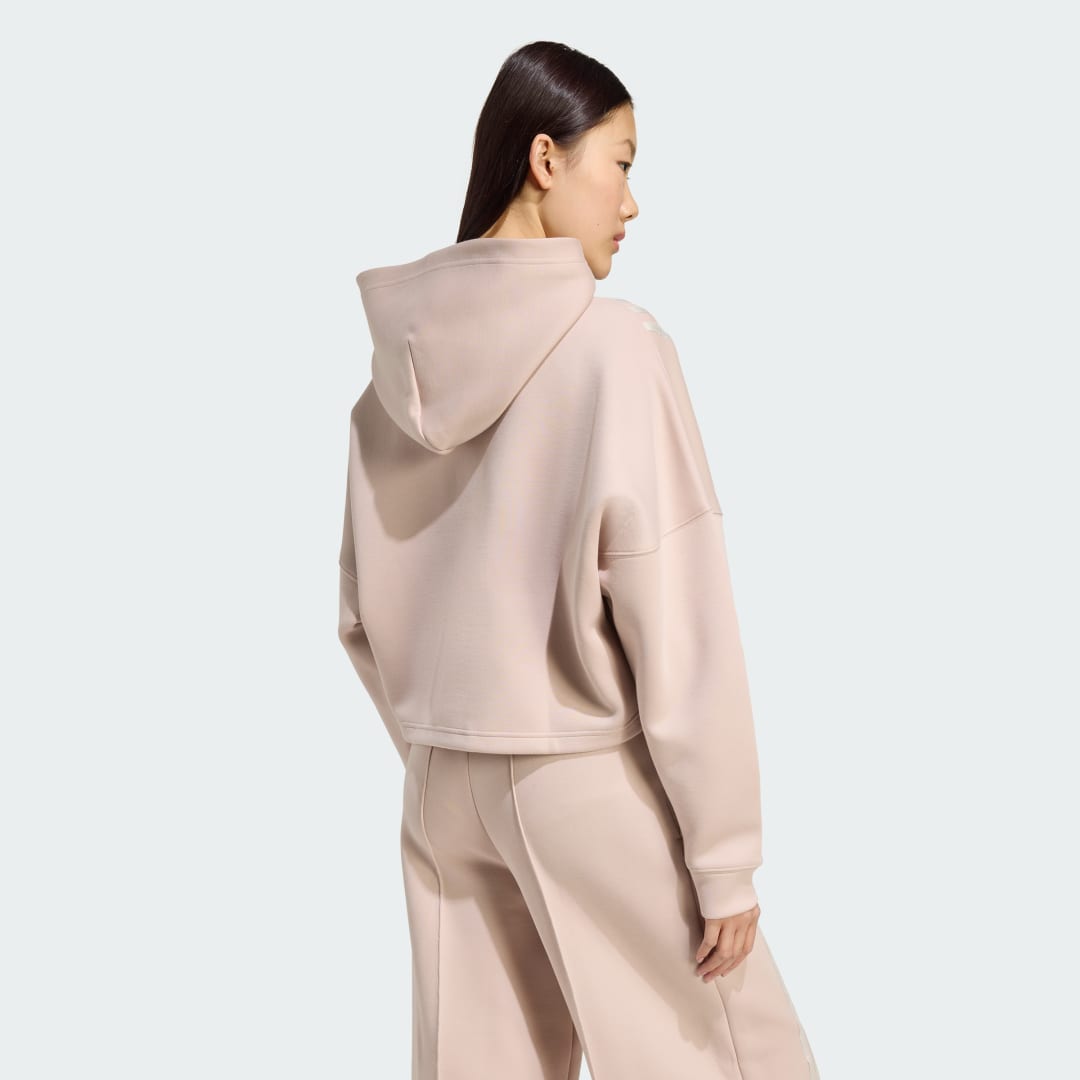 Thumbnail - Off Placed 3-Streifen Hoodie