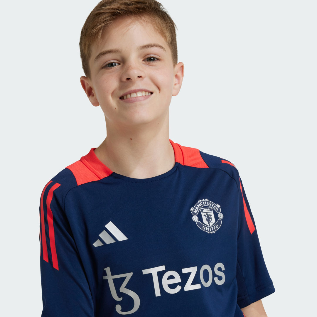 Adidas Manchester United Tiro 24 Training Voetbalshirt Kids