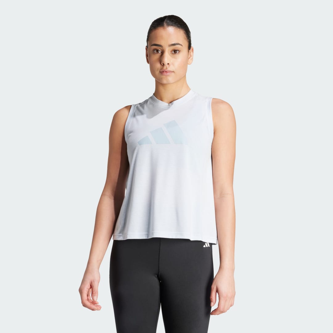 Adidas Train Essentials Big Performance Logo Training Tanktop