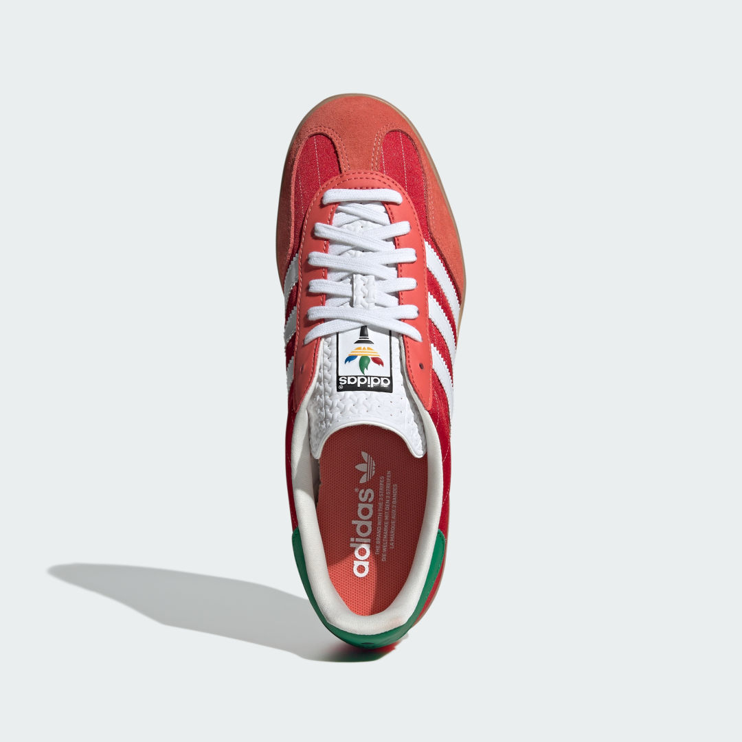 Adidas Gazelle sneaker Better Scarlet / Cloud White / Gum