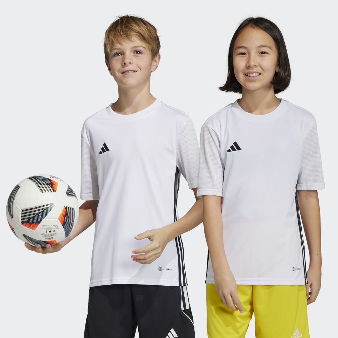 Image of adidas Tabela 23 Jersey White S - Kids Soccer Jerseys