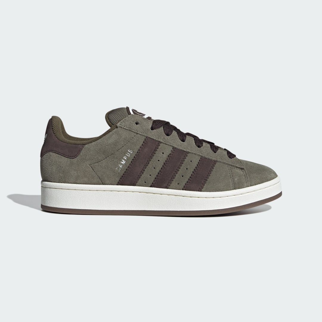 Adidas Campus sneaker Olive Strata / Dark Brown / Cloud White