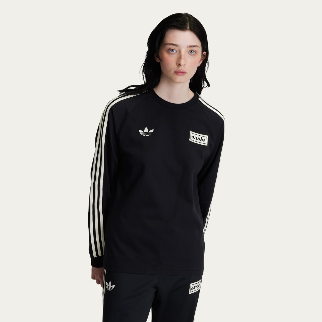 T SHIRT TOUR 3 STRIPES LS