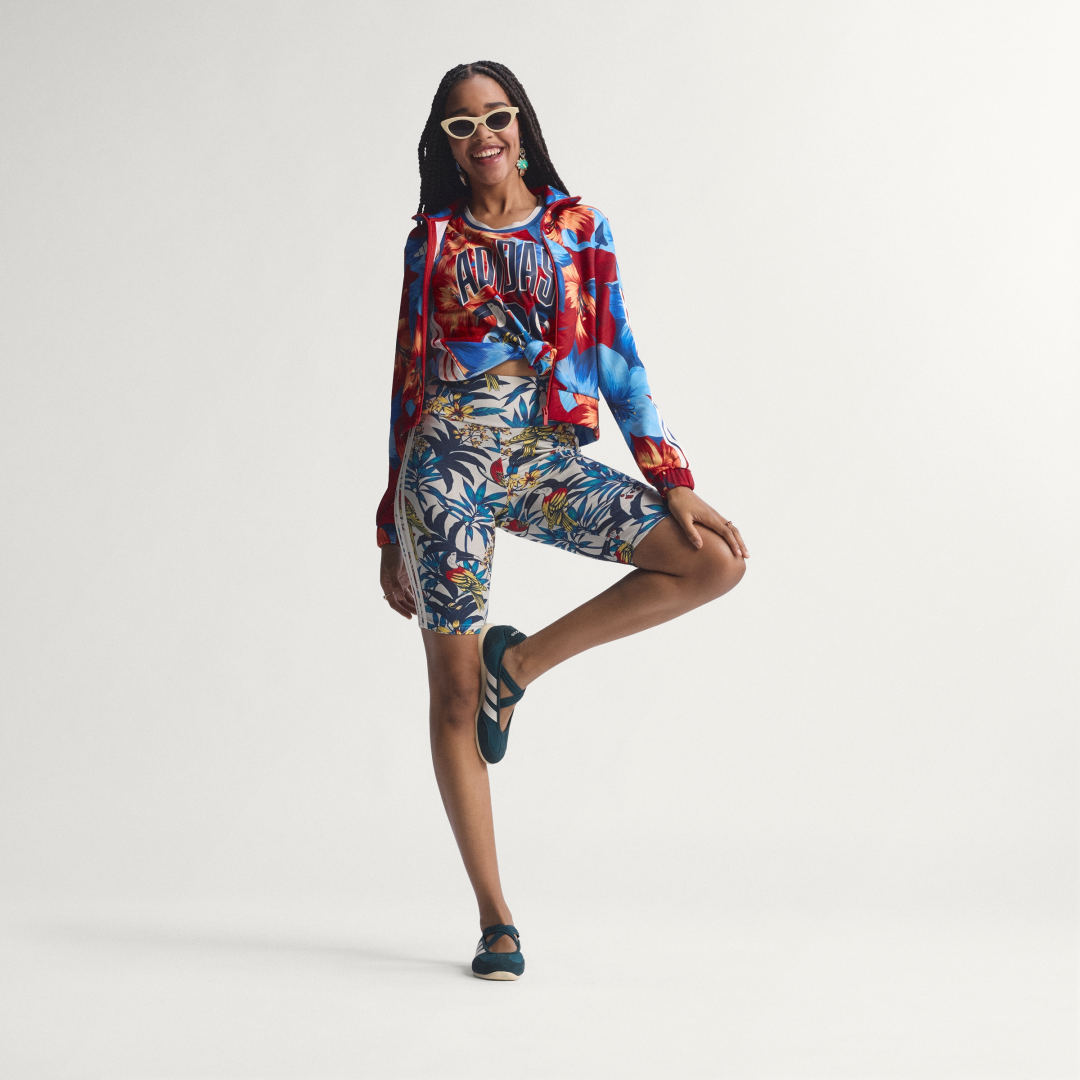 VESTE DE SURVÊTEMENT ADIDAS x FARM RIO HOUSE OF TIRO - vue 3