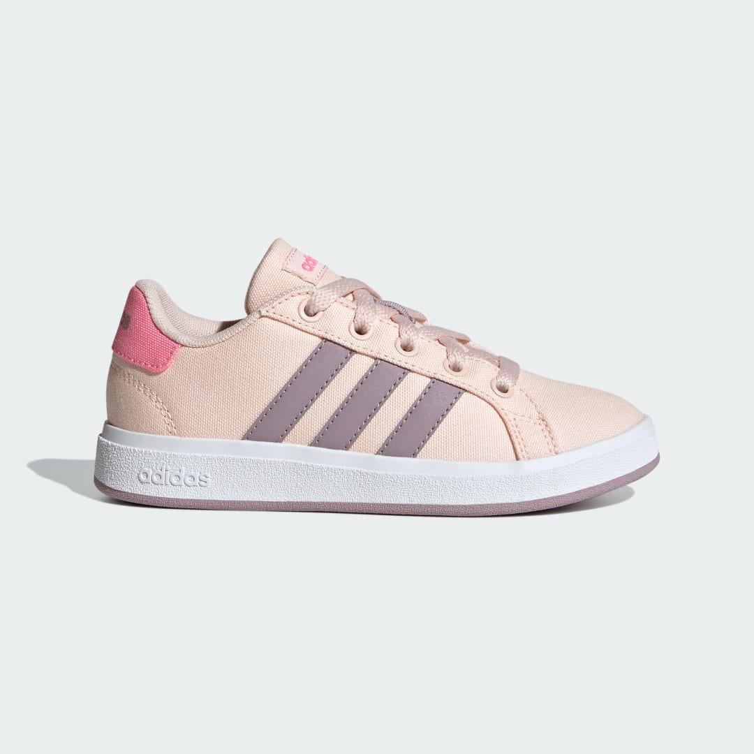 Adidas Grand Court 2.0 Shoes Kids Wonder Quartz / Preloved Fig / Bliss Pink