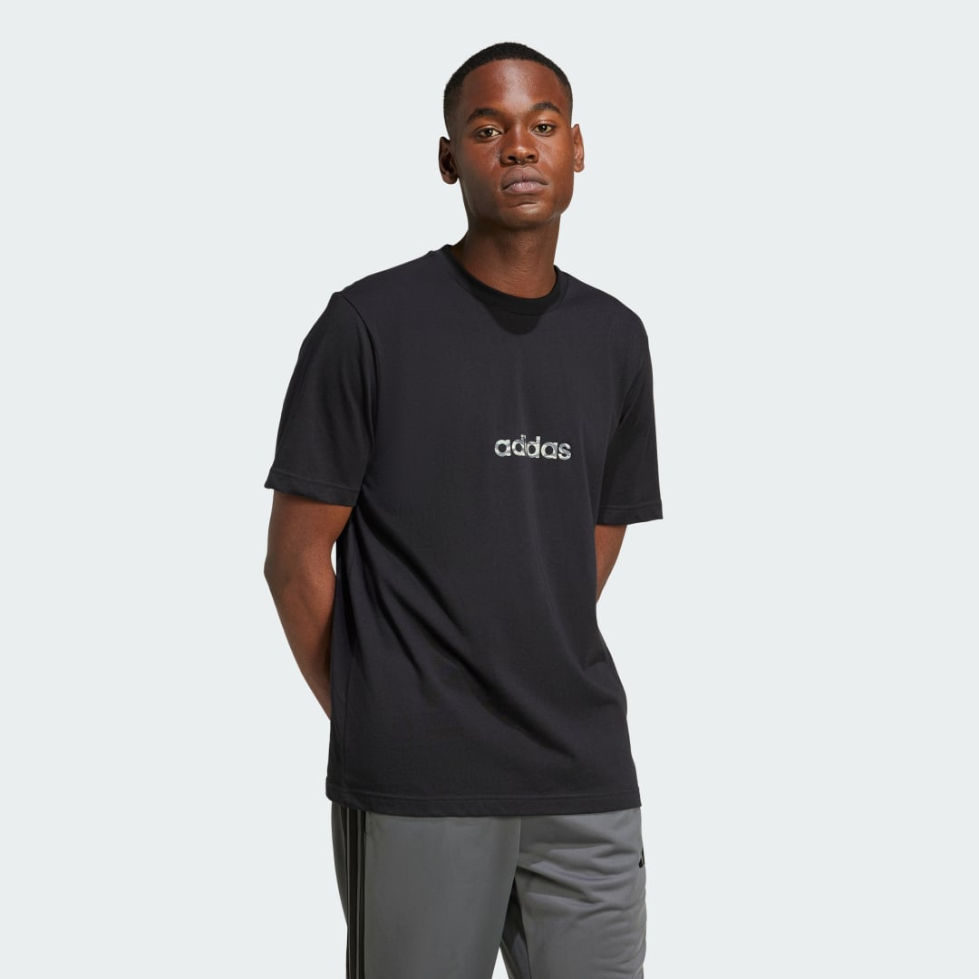 Thumbnail - Camo Linear Graphic T-Shirt