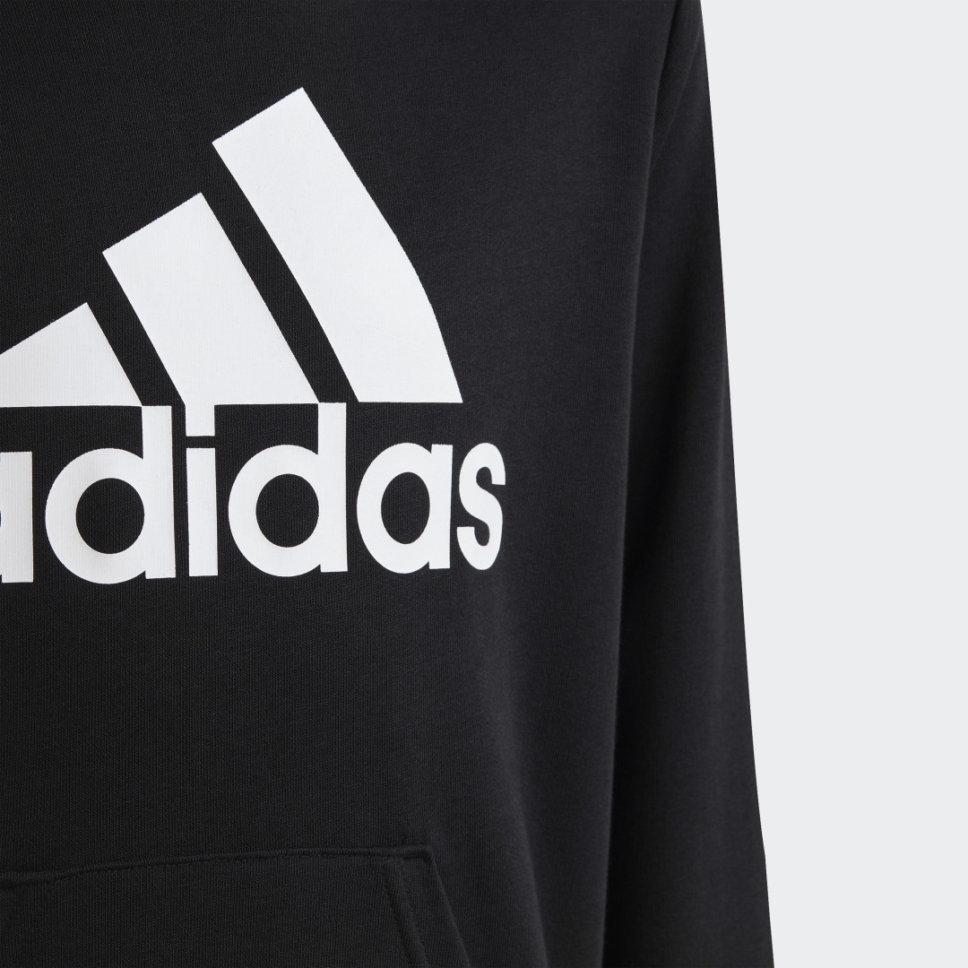 Sweat shirt enfant adidas Big Logo Essentials Cotton Hoodie 7 / - vue 5