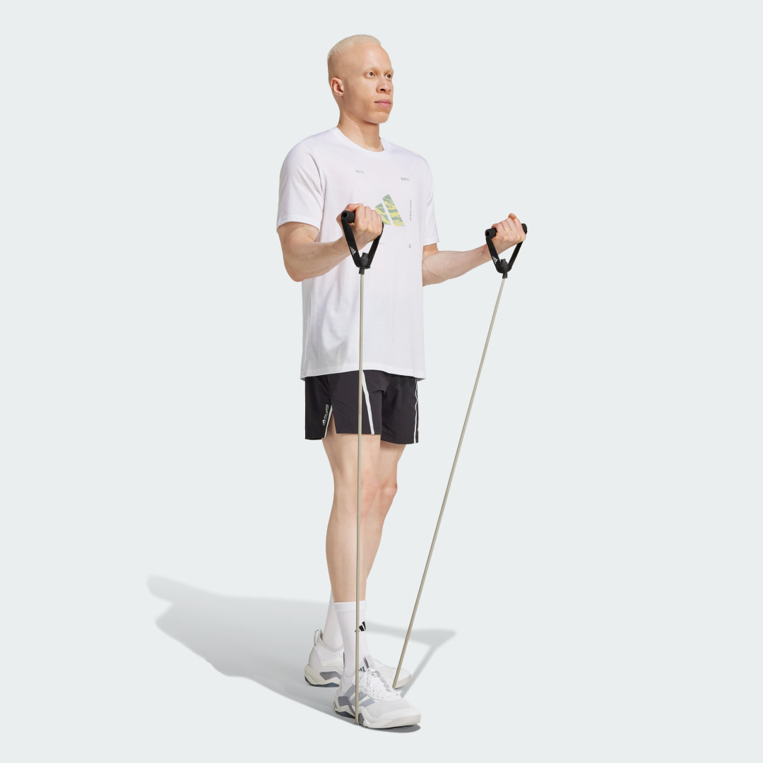 Thumbnail - Climacool Training Camo Logo Graphic T-Shirt