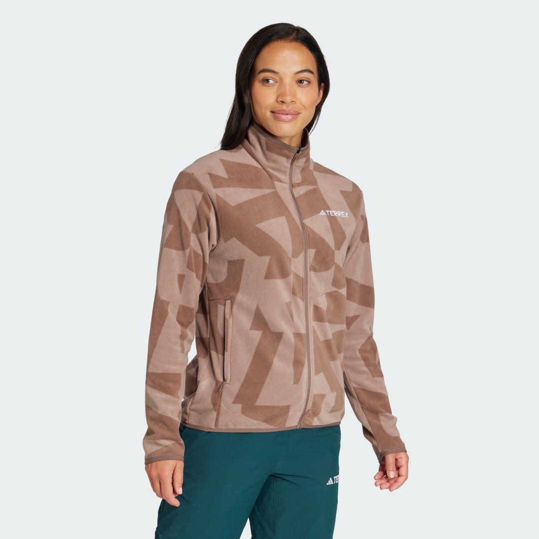 Thumbnail - Terrex Multi Printed Full-Zip Fleecejacke