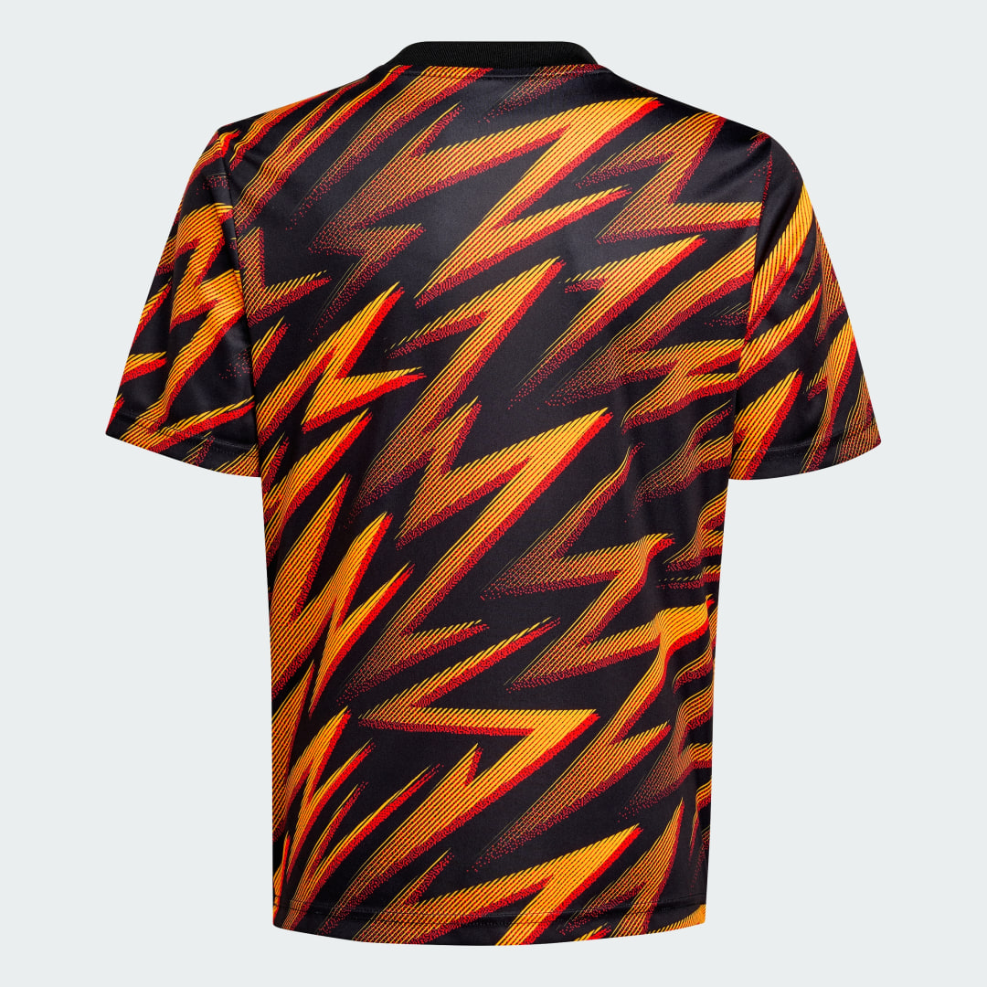 Adidas AS Roma 25 26 Pre-Match Shirt Kids