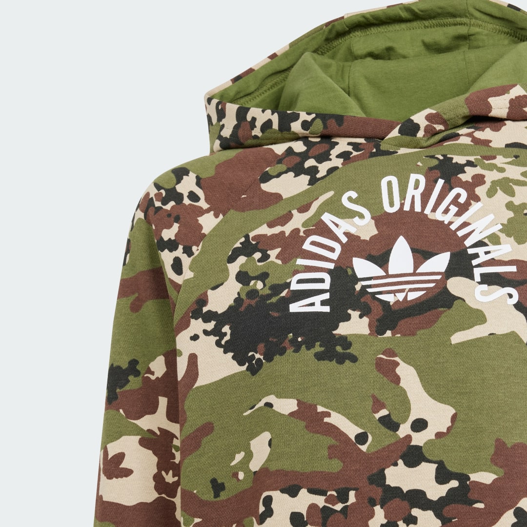 

adidas Buzo con Capucha Camo Niño