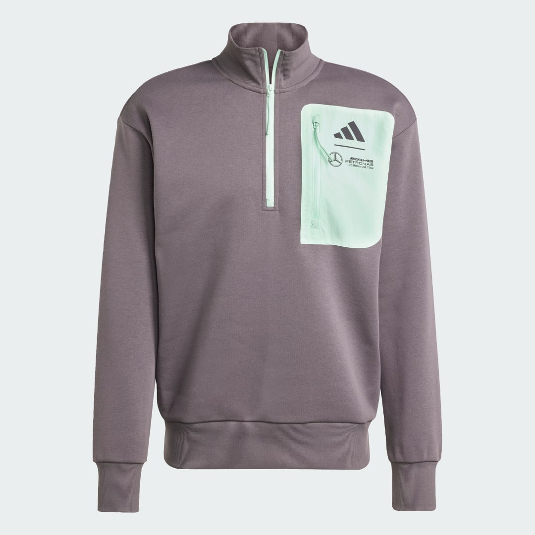 Adidas Mercedes AMG Petronas Formula One Team Premium Woven Fleece Shirt