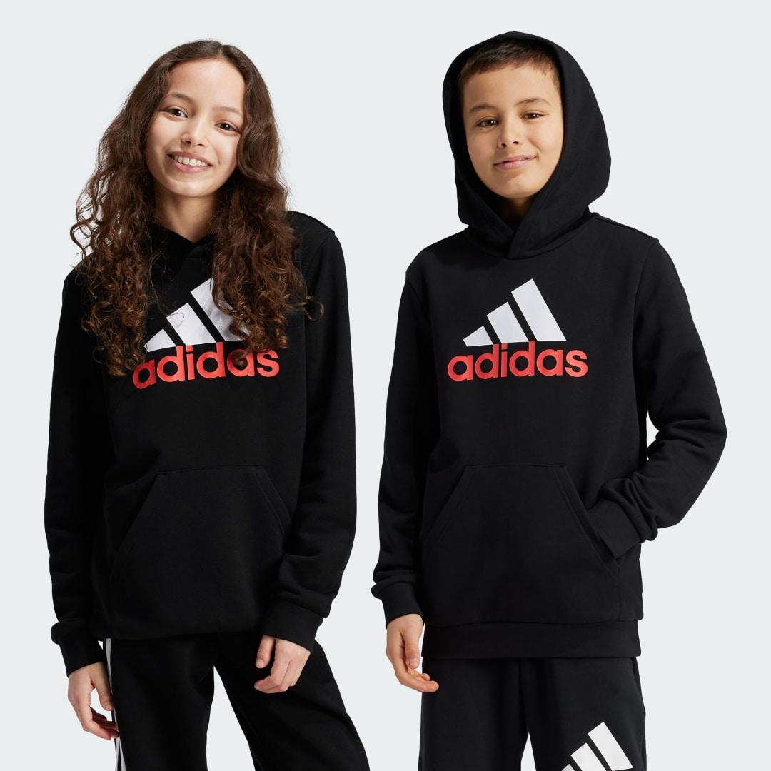 Adidas Essentials Two-Colored Big Logo Katoenen Hoodie