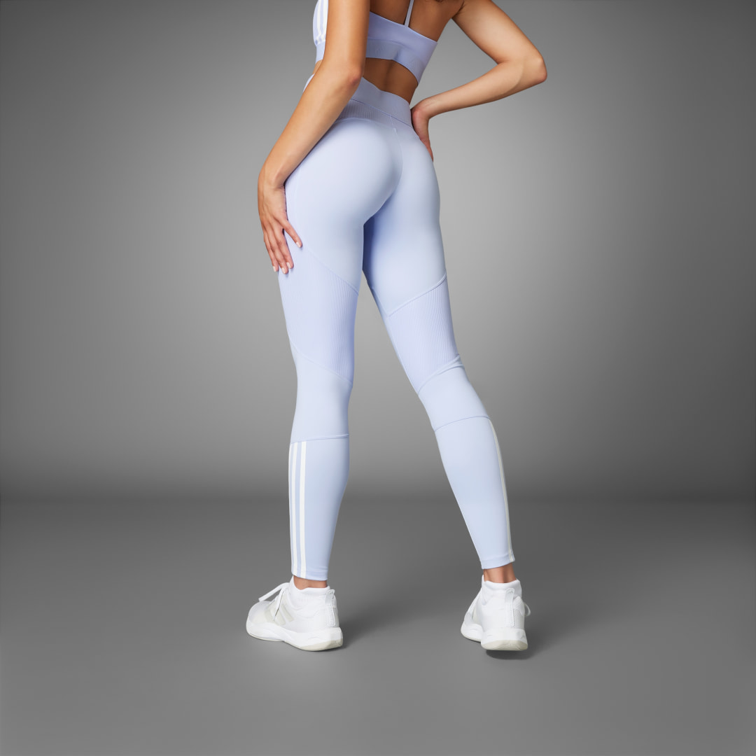 Adidas Hyperglam Ribbed Lange Legging