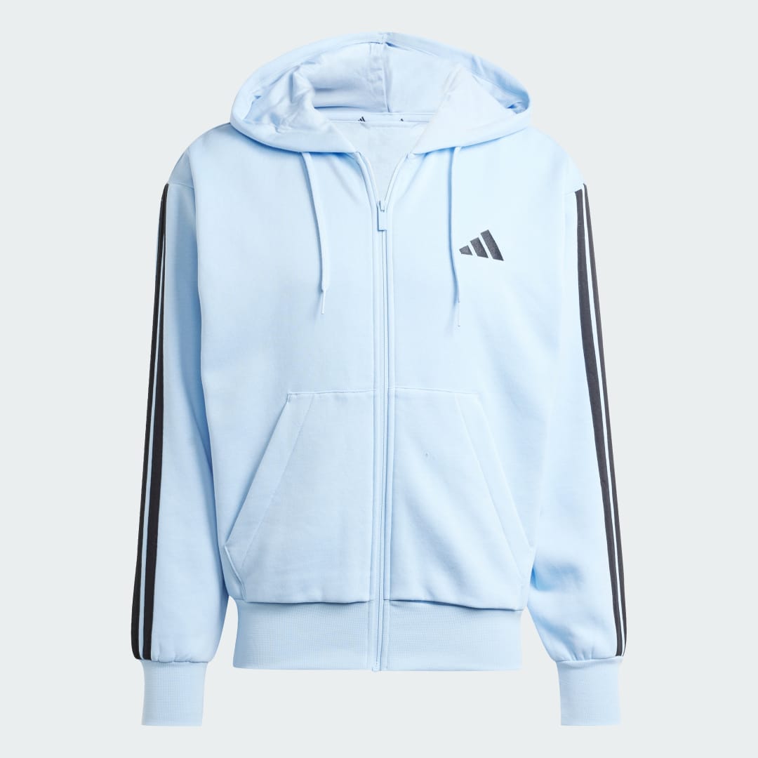 Adidas Essentials 3-Stripes Fleece Hoodie
