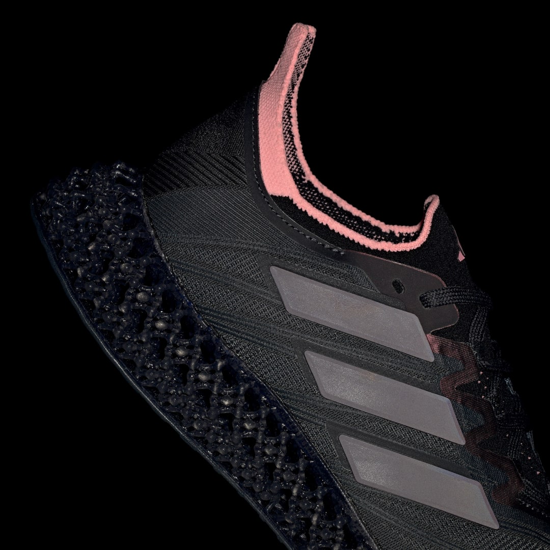 

adidas Tenis de Running 4dfwd 4 Mujer, Carbon/preloved crimson/rosa spark
