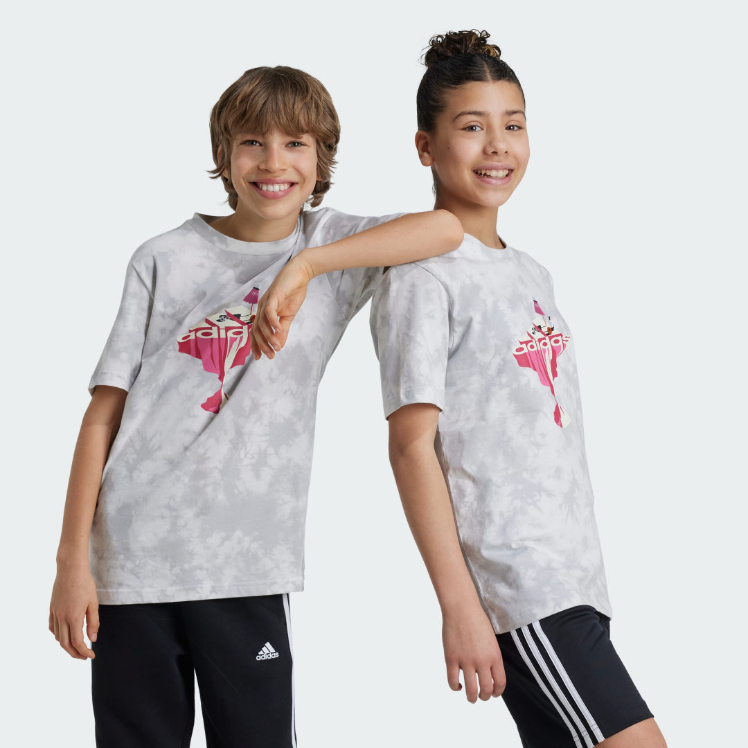 Adidas All Day I Dream Graphic T-Shirt Kids