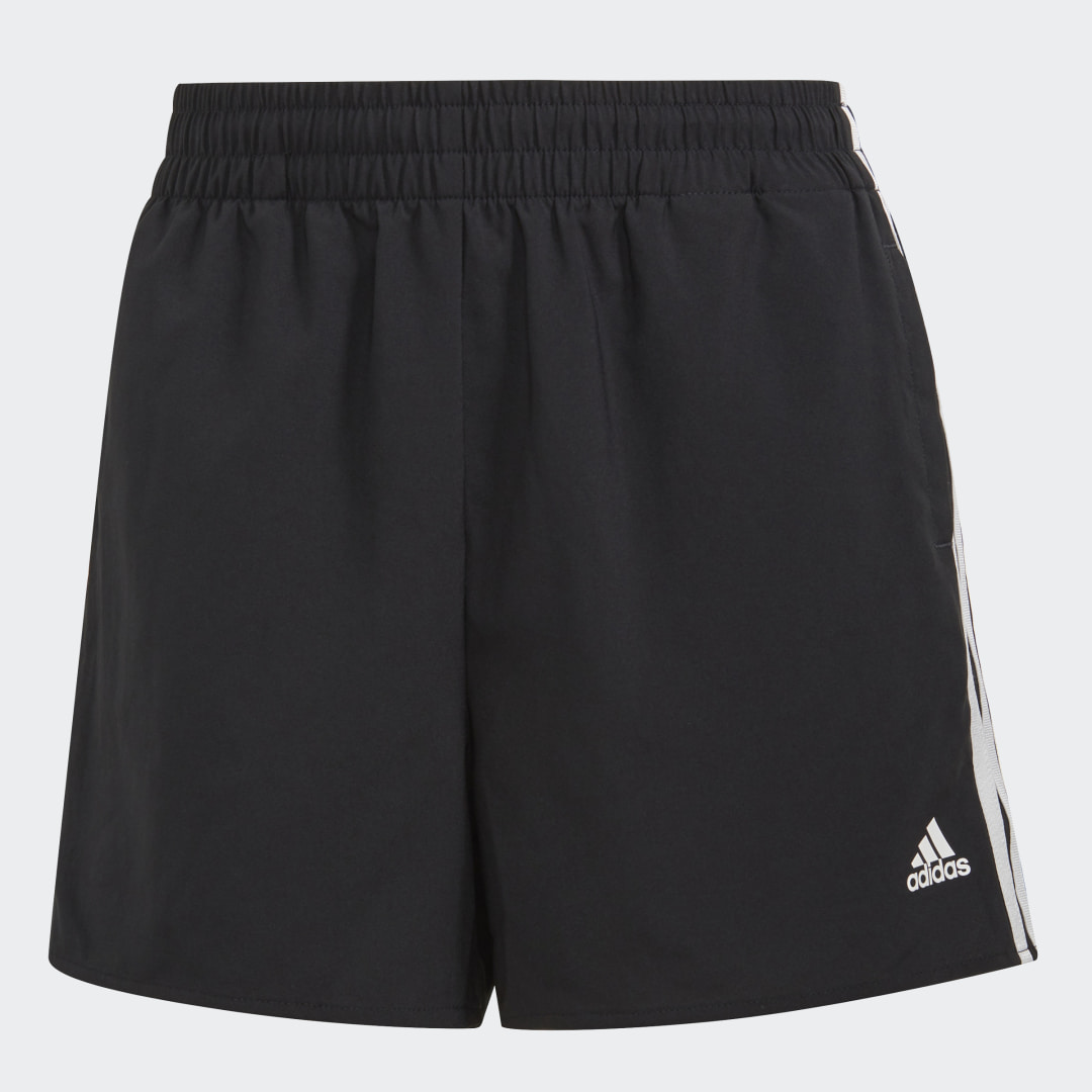 

adidas Shorts Primeblue Designed 2 Move 3 Rayas Tejidos Sport Mujer, Blanco