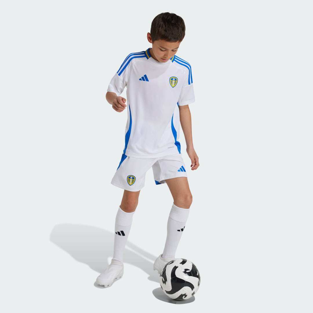 Thumbnail - Leeds United FC 24/25 Kids Heimtrikot