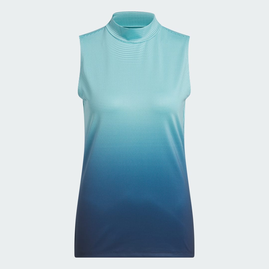 Adidas Ultimate365 Gradient Mouwloze Mock Neck Top