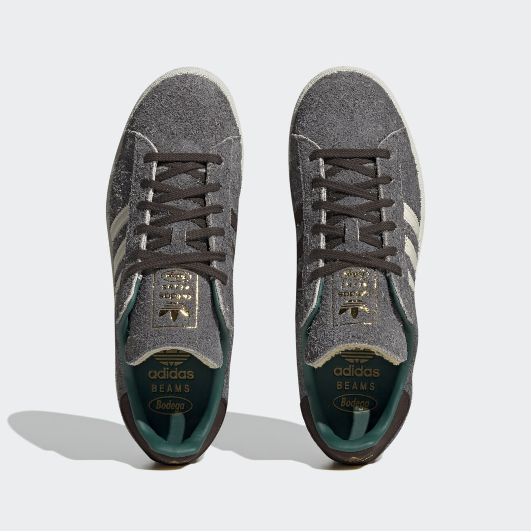 Adidas Campus sneaker Grey Four / Off White / Collegiate Green