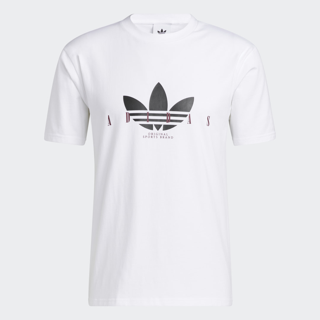 фото Футболка trefoil script adidas originals