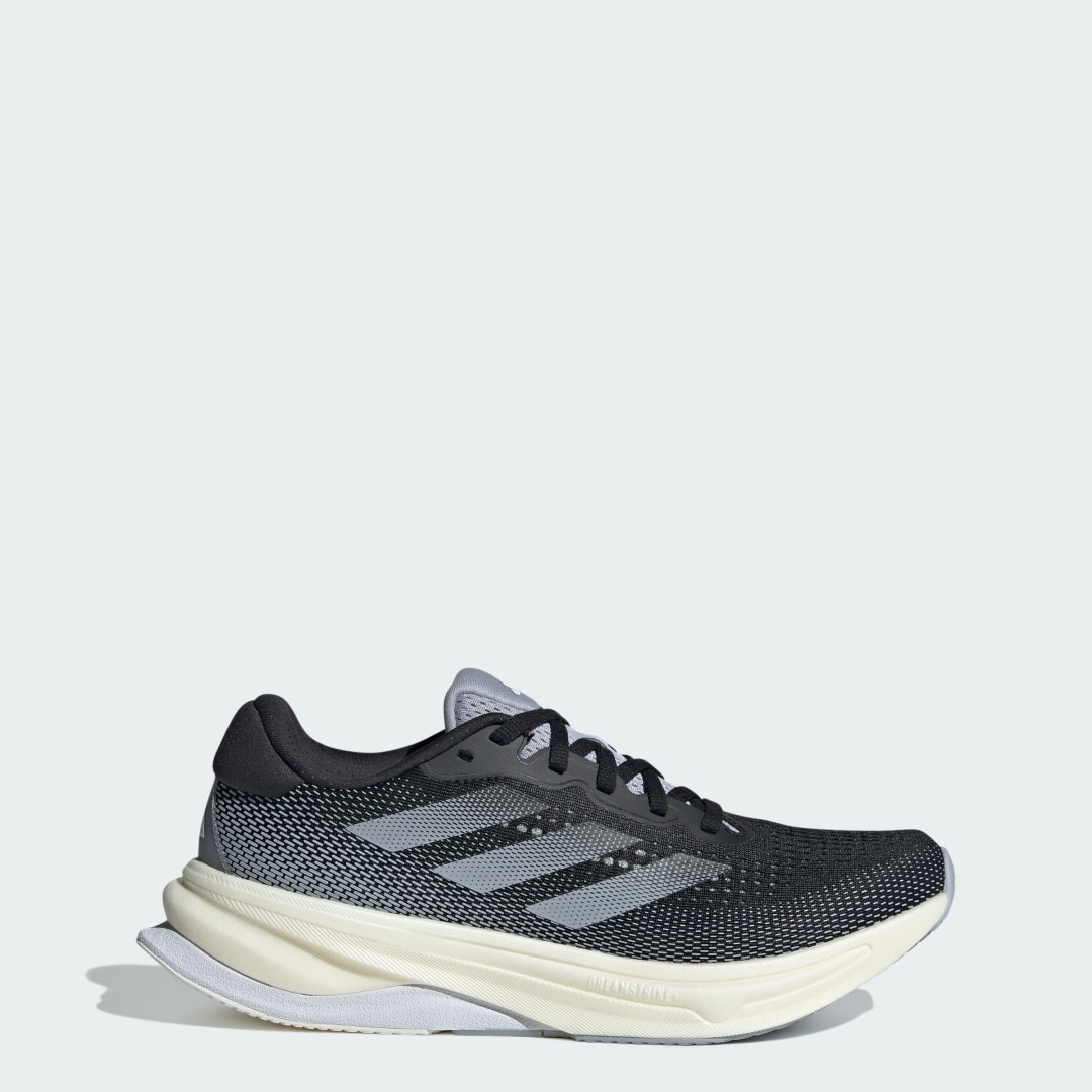 Image of adidas Supernova Solution Shoes Core Black 5.5 - Women Running Athletic & Sneakers