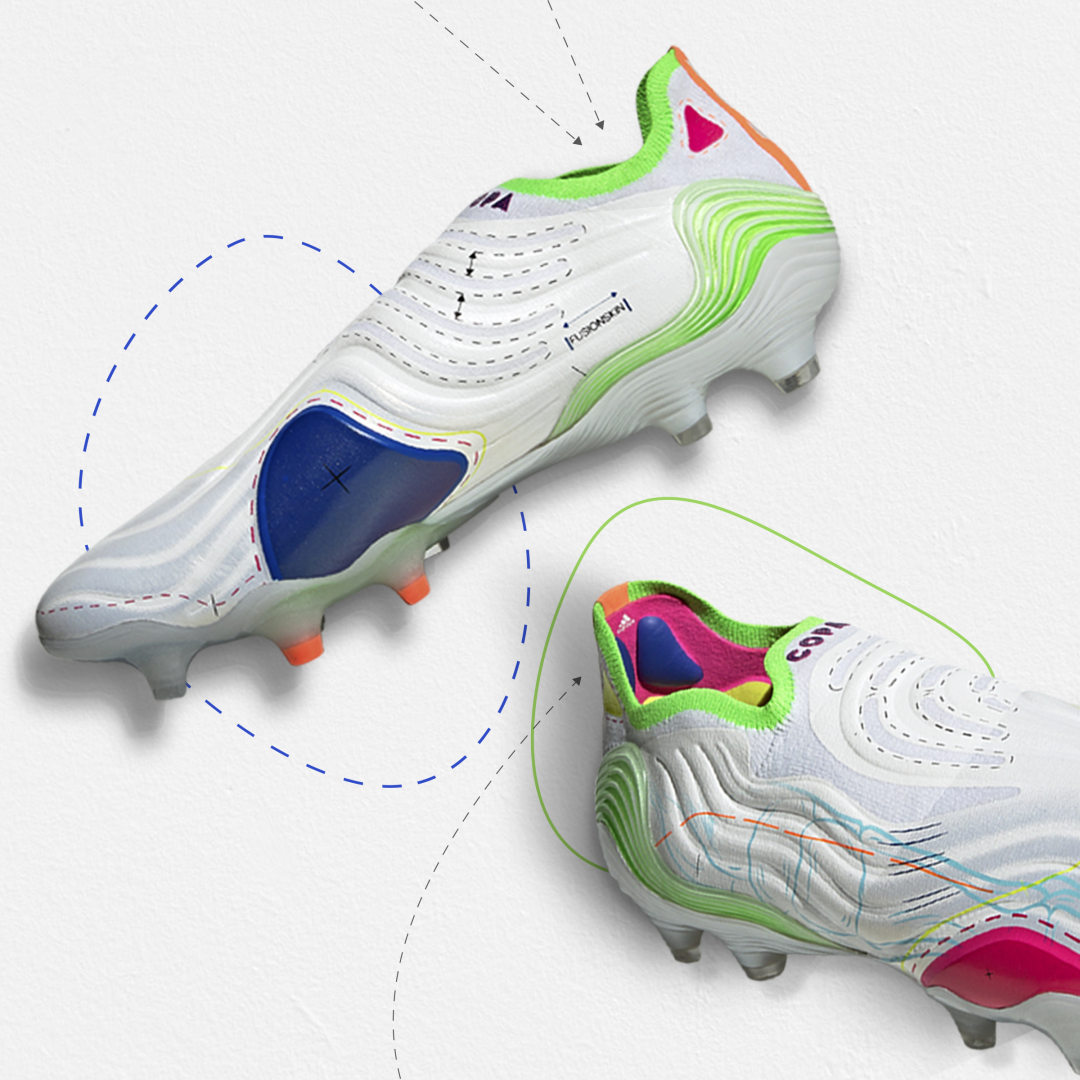 фото Футбольные бутсы copa sense+ inner life fg adidas performance