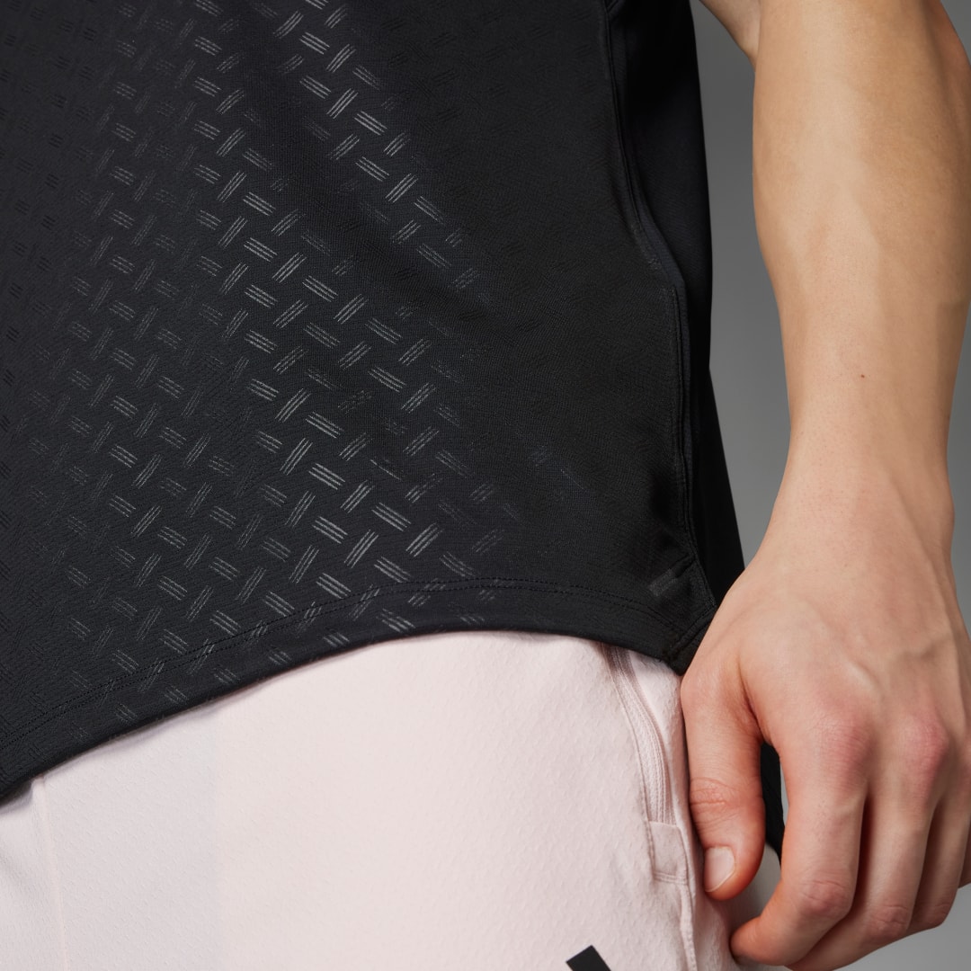 

adidas Camiseta de Entrenamiento Power Hombre, Negro